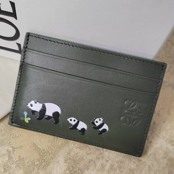 Loewe Accessories - Loewe Suna Fujita Panda Card Holder